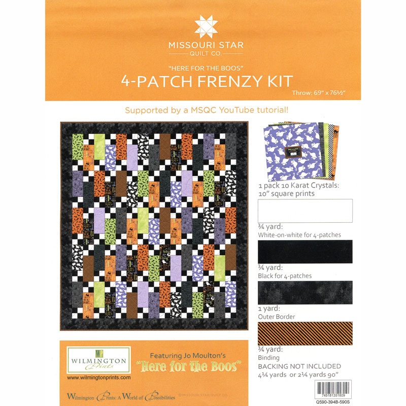 msqc-here-for-the-boos-4-patch-frenzy-kit-sku-ck102-missouri-star-quilt-co-wholesale