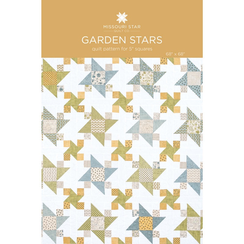 Garden Stars Quilt Pattern By MSQC SKU PAT1542 Missouri Star Quilt Co Wholesale