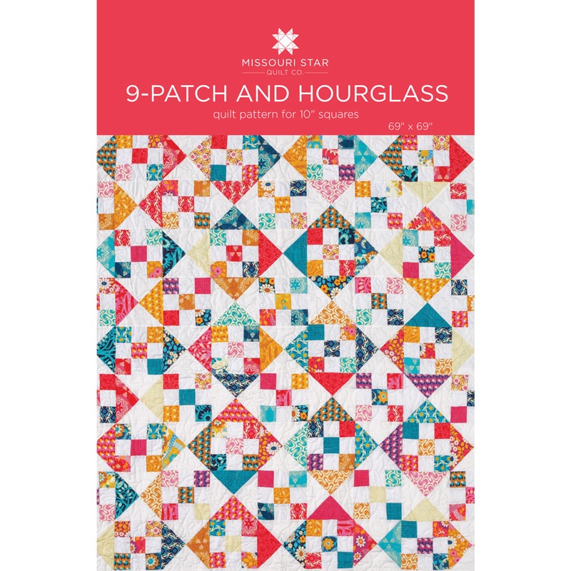 9 Patch And Hourglass Quilt Pattern By MSQC SKU PAT1549 Missouri 