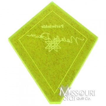 Small 5 quot Wacky Web (Periwinkle) Template Missouri Star Quilt Co