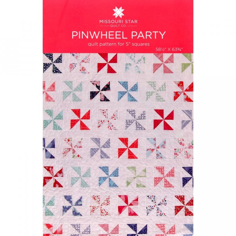 Pinwheel Party Quilt Pattern By Missouri Star Missouri Star Quilt Co Wholesale