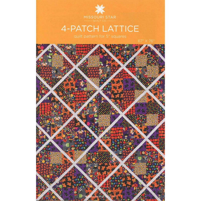 4 Patch Lattice Quilt Pattern By Missouri Star Missouri Star Quilt Co Wholesale