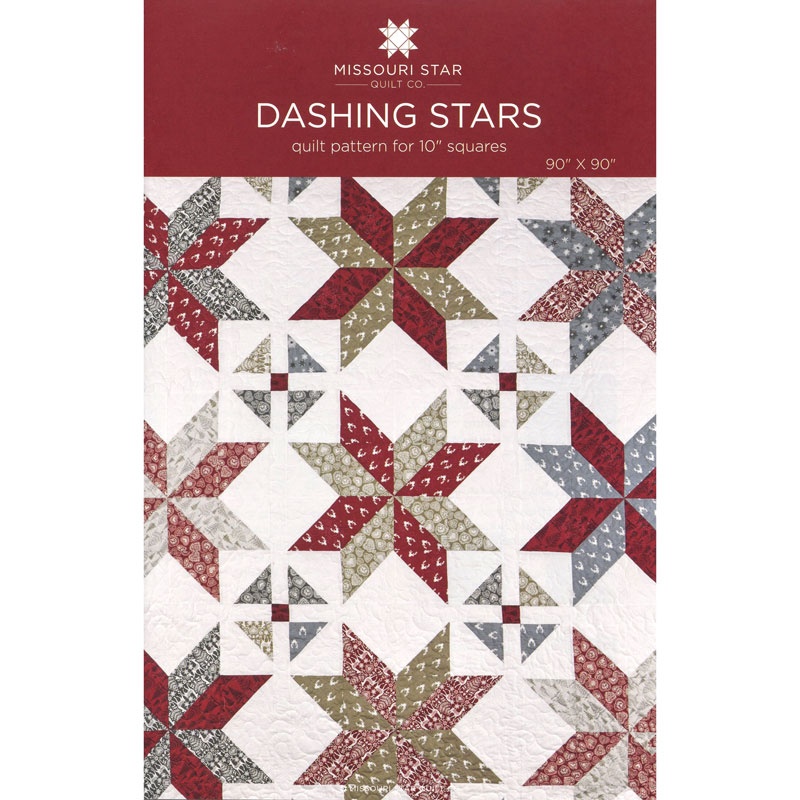 Dashing Stars Quilt Pattern by Missouri Star Missouri