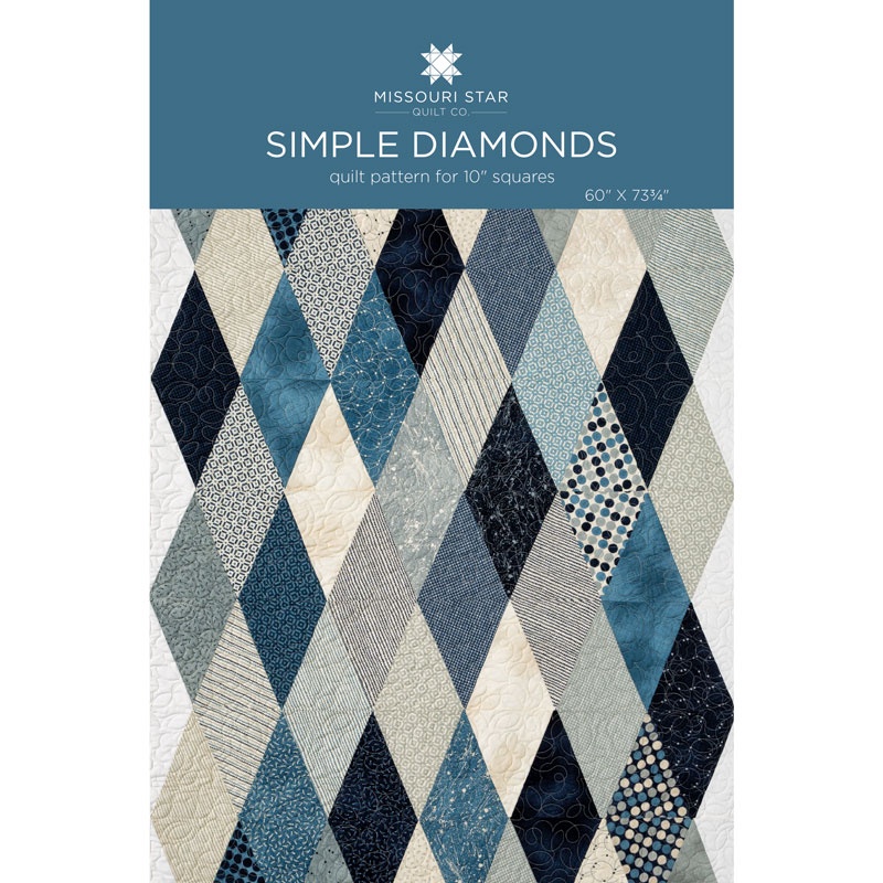 Simple Diamond Quilt Pattern by Missouri Star - Missouri Star Quilt Co