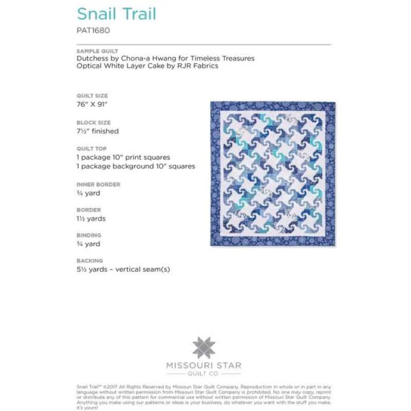 Snail Trail Pattern By MSQC