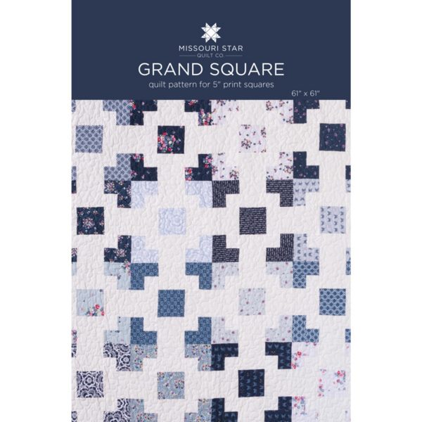 Grand Square Quilt Pattern by MSQC