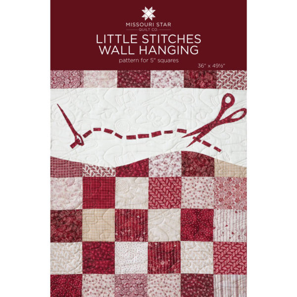 Little Stitches Wallhanging Quilt Pattern by MSQC