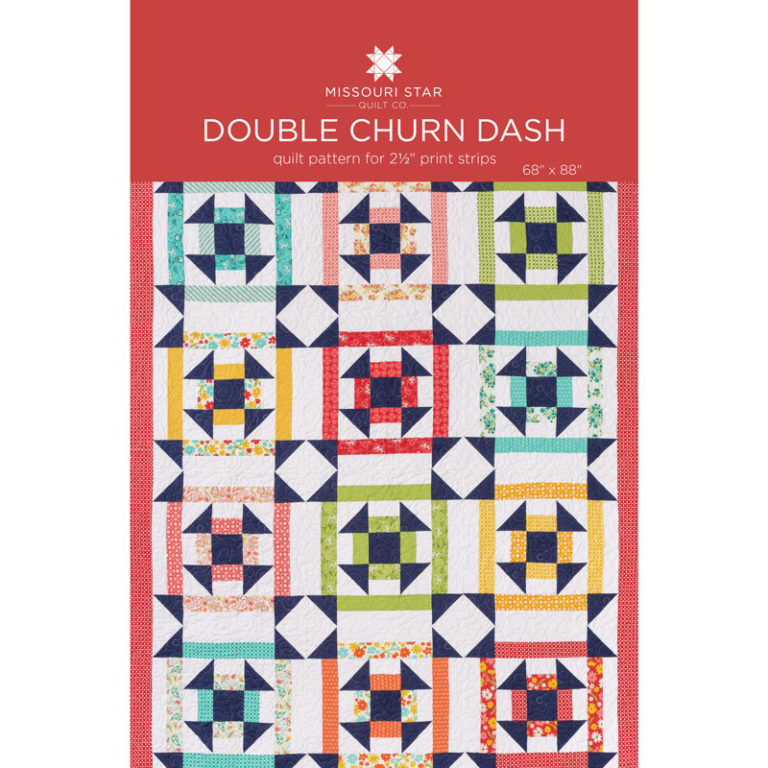 Double Churn Dash Quilt Pattern by Missouri Star Missouri Star Quilt